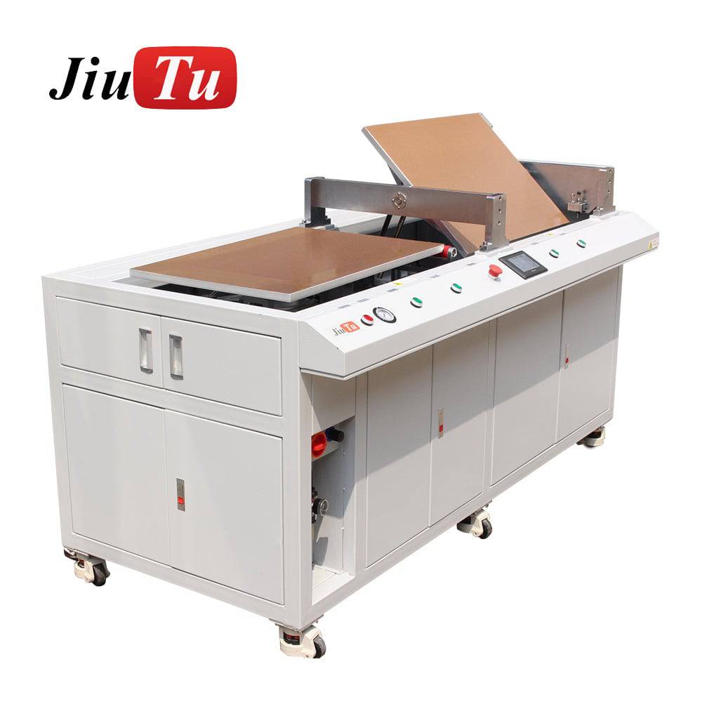 Film laminating machine for stable OCA film transfer