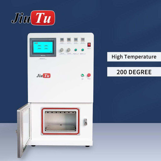 High Temperature Vacuum Machine for microfluidic chip bonding and thermoplastic molding with temperature and pressure control