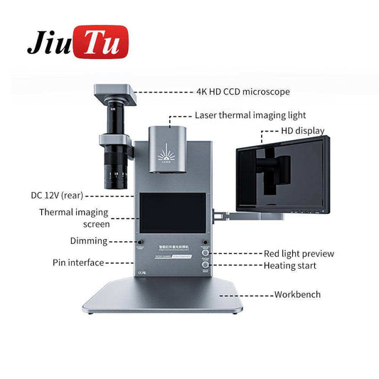 Imaging Laser Soldering Machine with thermal imaging and precision heating controls