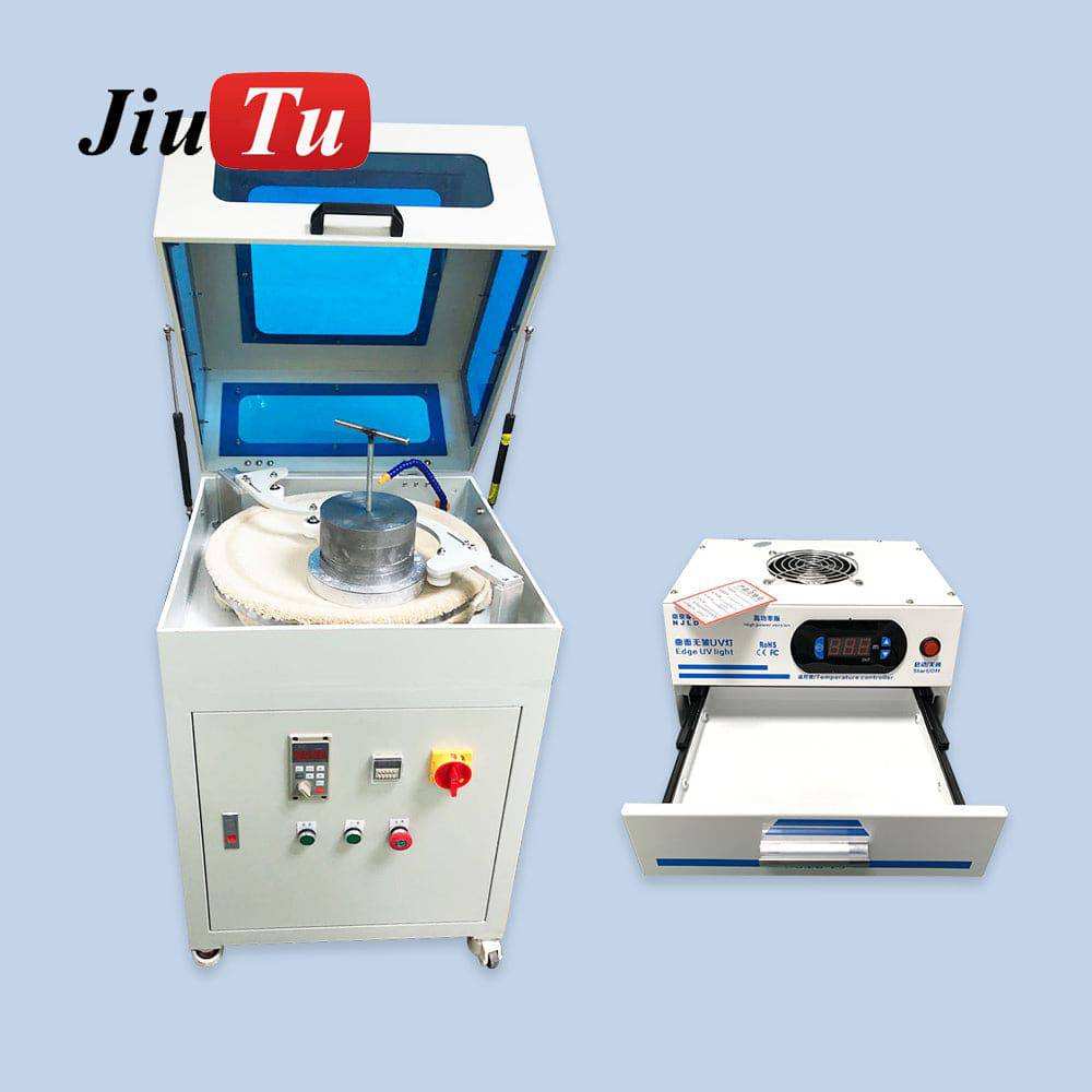 Auto Grinding Machine for polishing and refurbishing second hand phone screens and back glass.