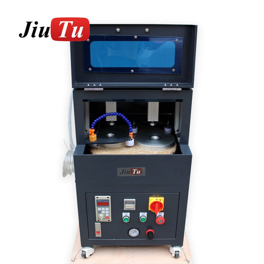 Automatic Polishing Machine for phone screen and back glass polishing with built-in compressor and 220V power.