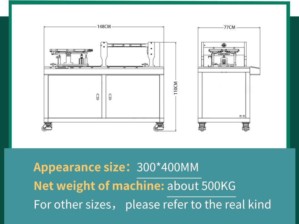 Screen Laminator OCA Film Laminator Automatic OCA Film Laminating Machine To Apply LCD Screen With PC PVC Film - Phone Repair Tools Machine Parts