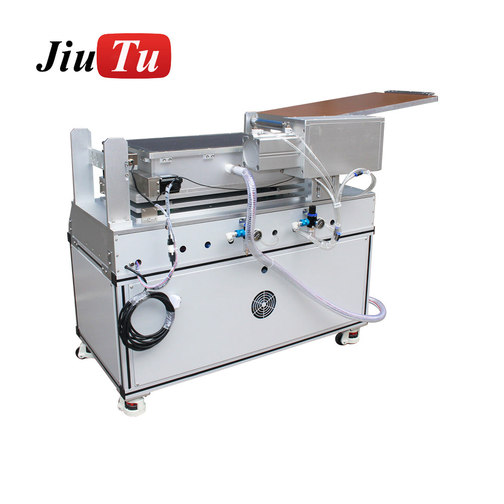 Soft-to-soft OCA laminating machine for medium display and flexible film work