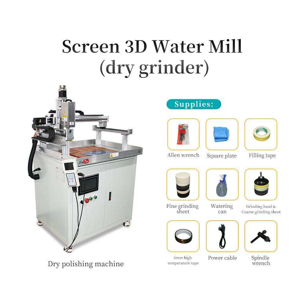 Dry Mill Grinder Machine - Phone Repair Tools Machine Parts
