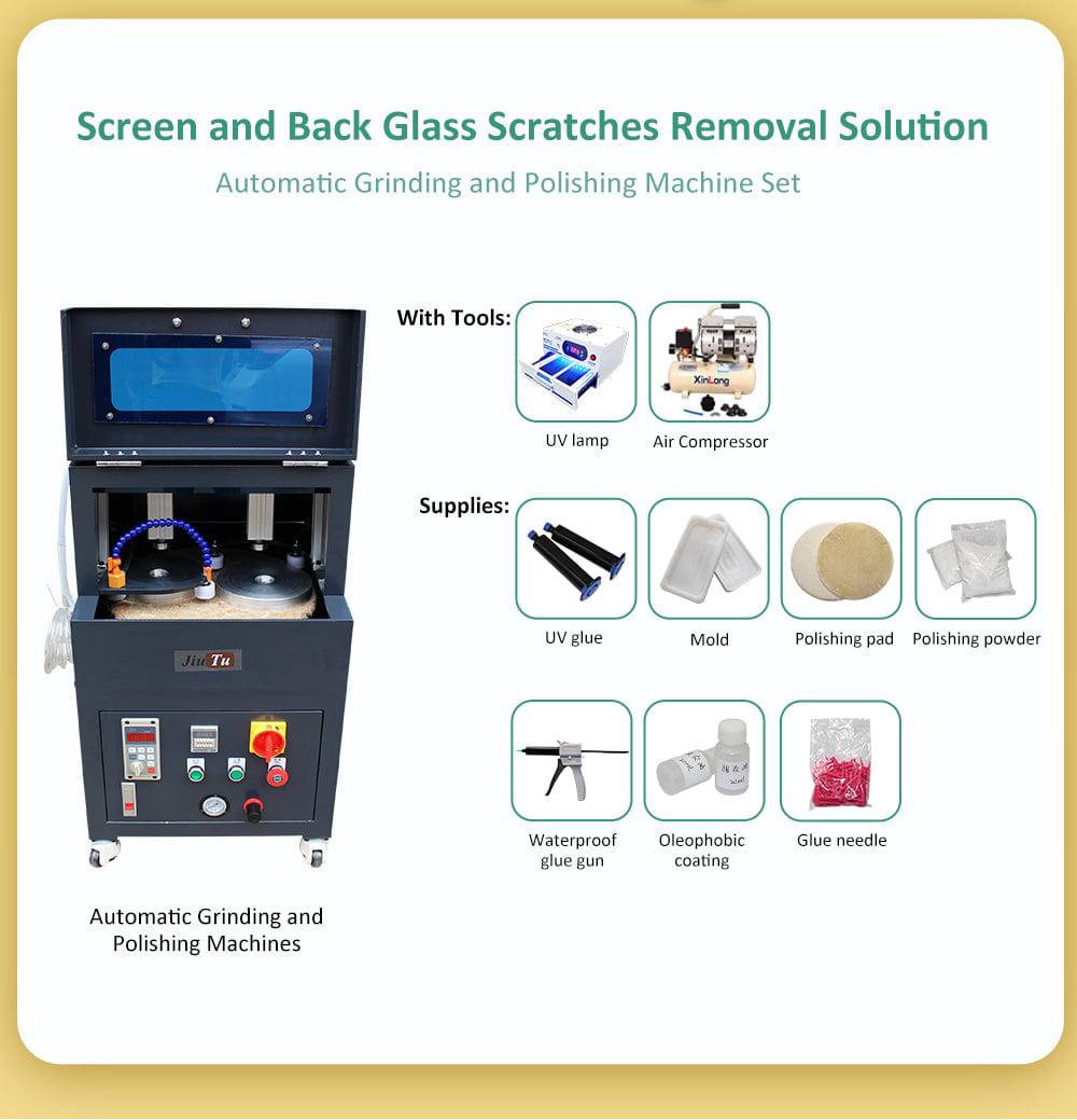 iphone screen scratch remover - Phone Repair Tools Machine Parts