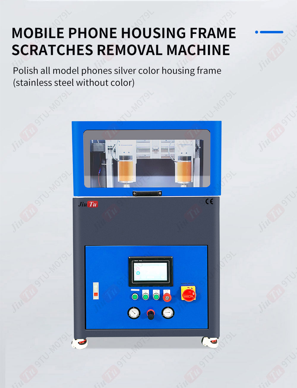 Mobile Phone Frame Grinding Machine For iPhone Middle Frame Border Remove Scratches Deep Cleaning - Phone Repair Tools Machine Parts