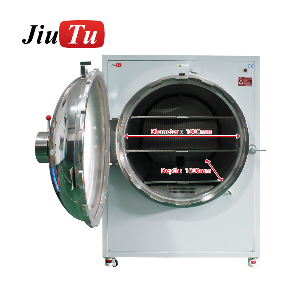 Jiutu HMI operator panels lamination bubble removal machine for industrial display and operator panel work