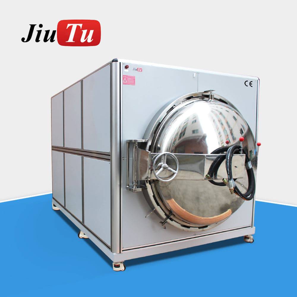 Jiutu bubble removal machine for industrial LCD and TFT display panel debubbling