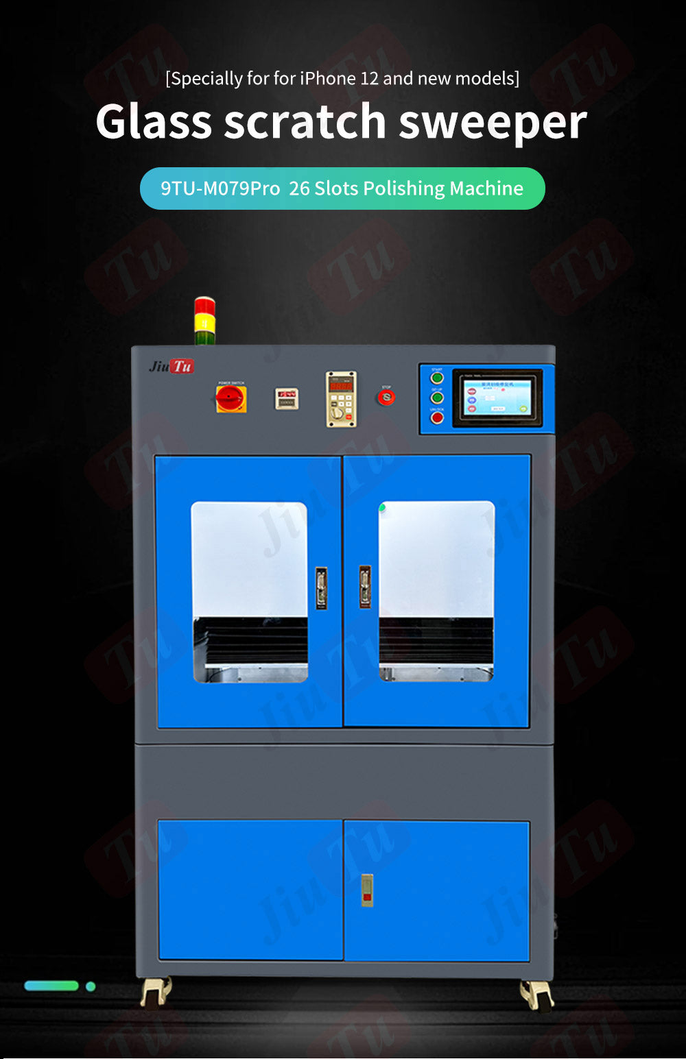 26 Slots Phone Polishing Machine - Phone Repair Tools Machine Parts
