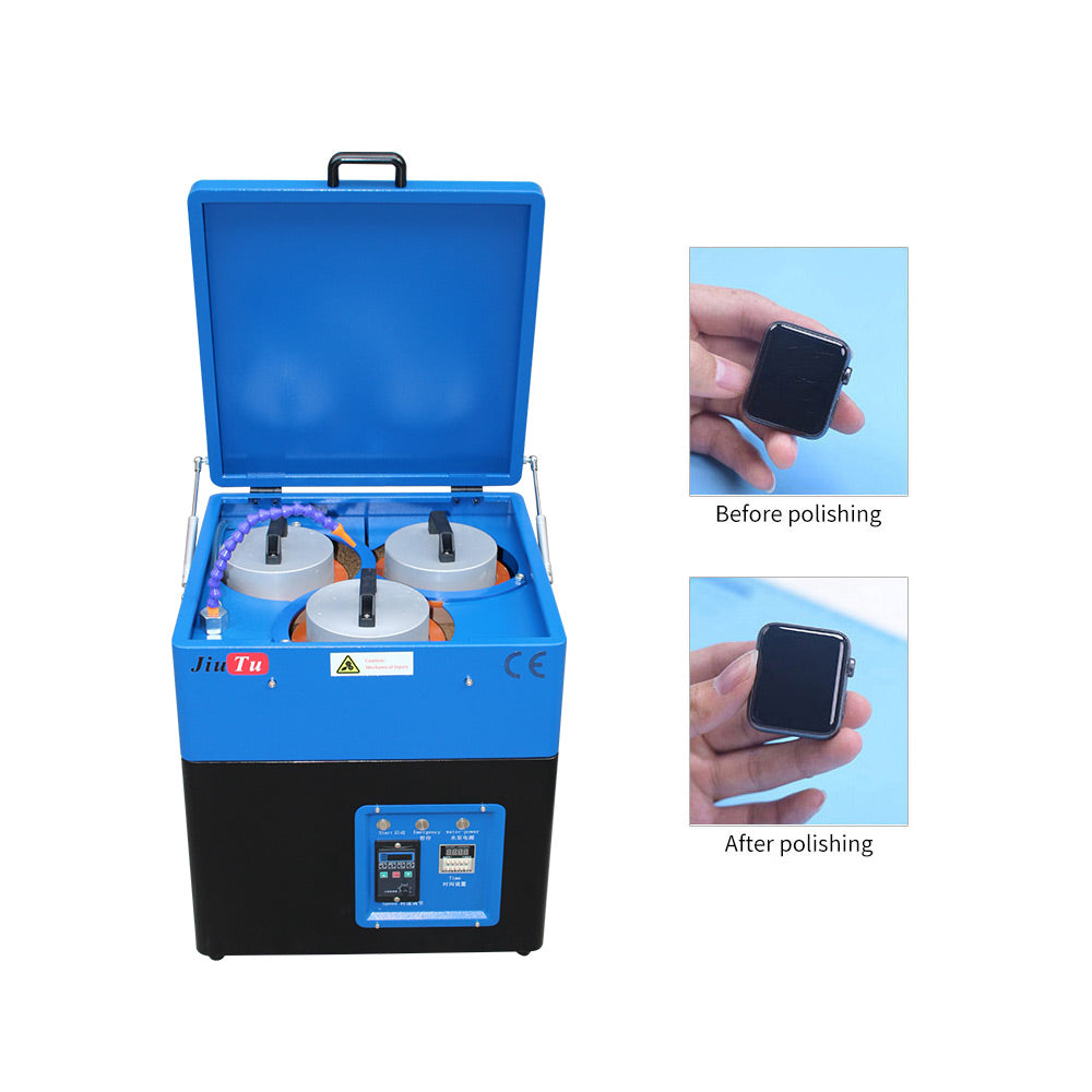 mobile scratch removal machine