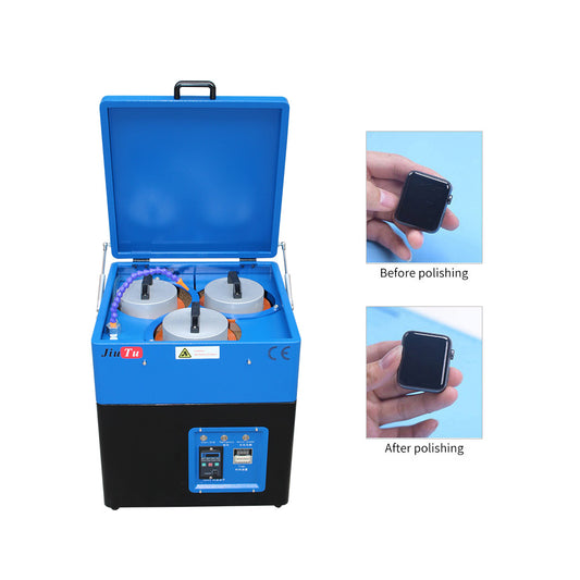 mobile scratch removal machine