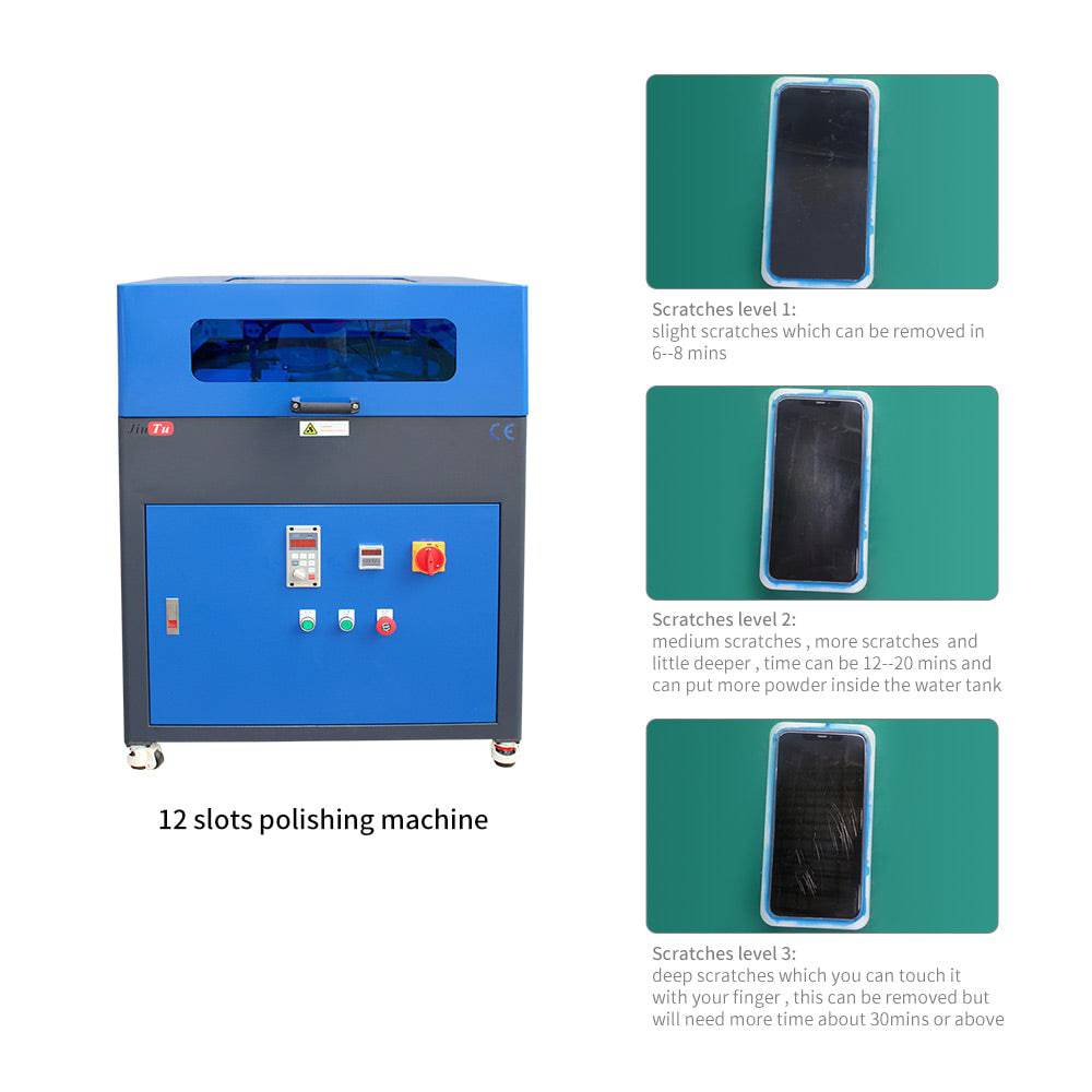 LCD Screen Polishing Machine - Phone Repair Tools Machine Parts