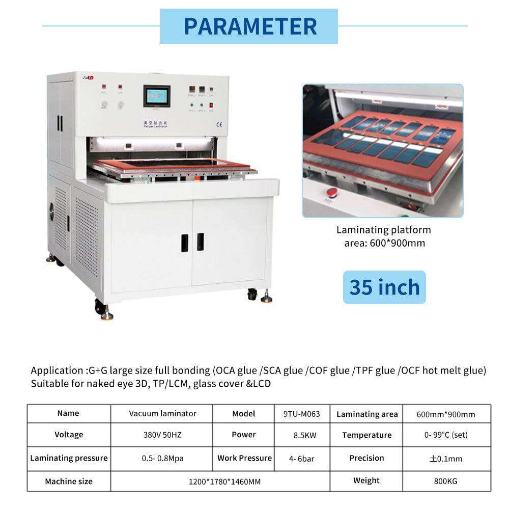 OCA Vacuum Laminator Machine - Phone Repair Tools Machine Parts