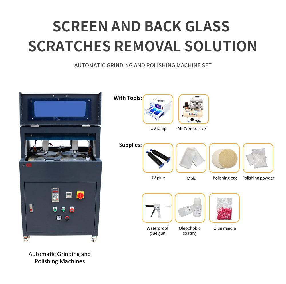 polishing phone screen scratches - Phone Repair Tools Machine Parts