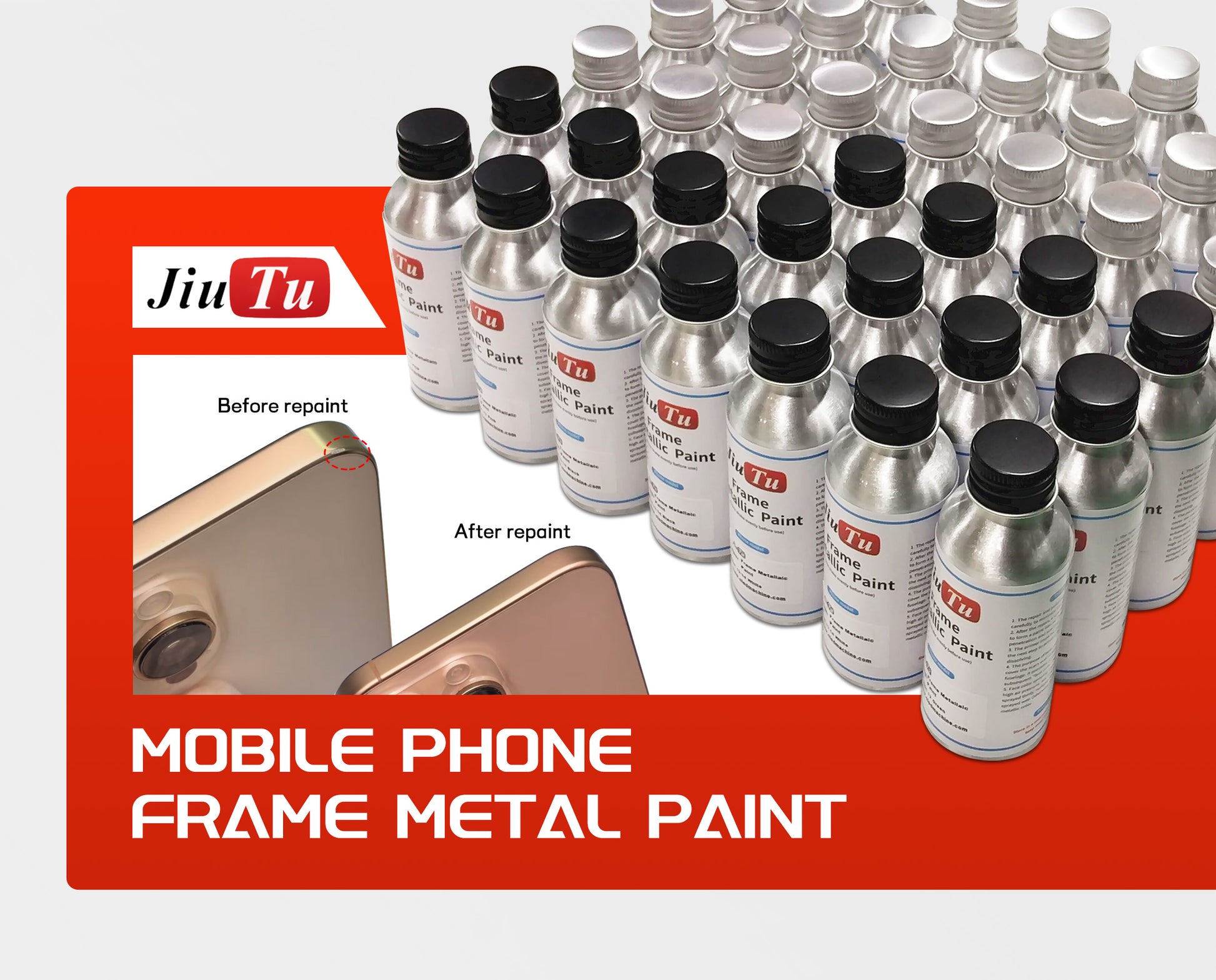 iPhone 16 frame Touch Up Paint - Phone Repair Tools Machine Parts