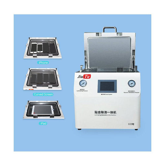 Jiutu vacuum laminating machine for mobile LCD screens with edge repair