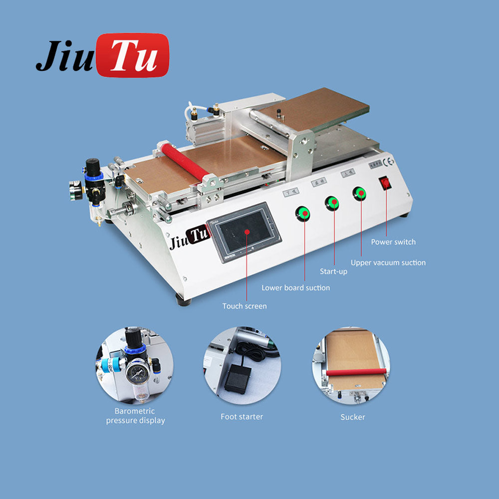 7 inch Automatic Film Laminating Machine For Phone Screen Protective Film OCA Polarizer Laminating