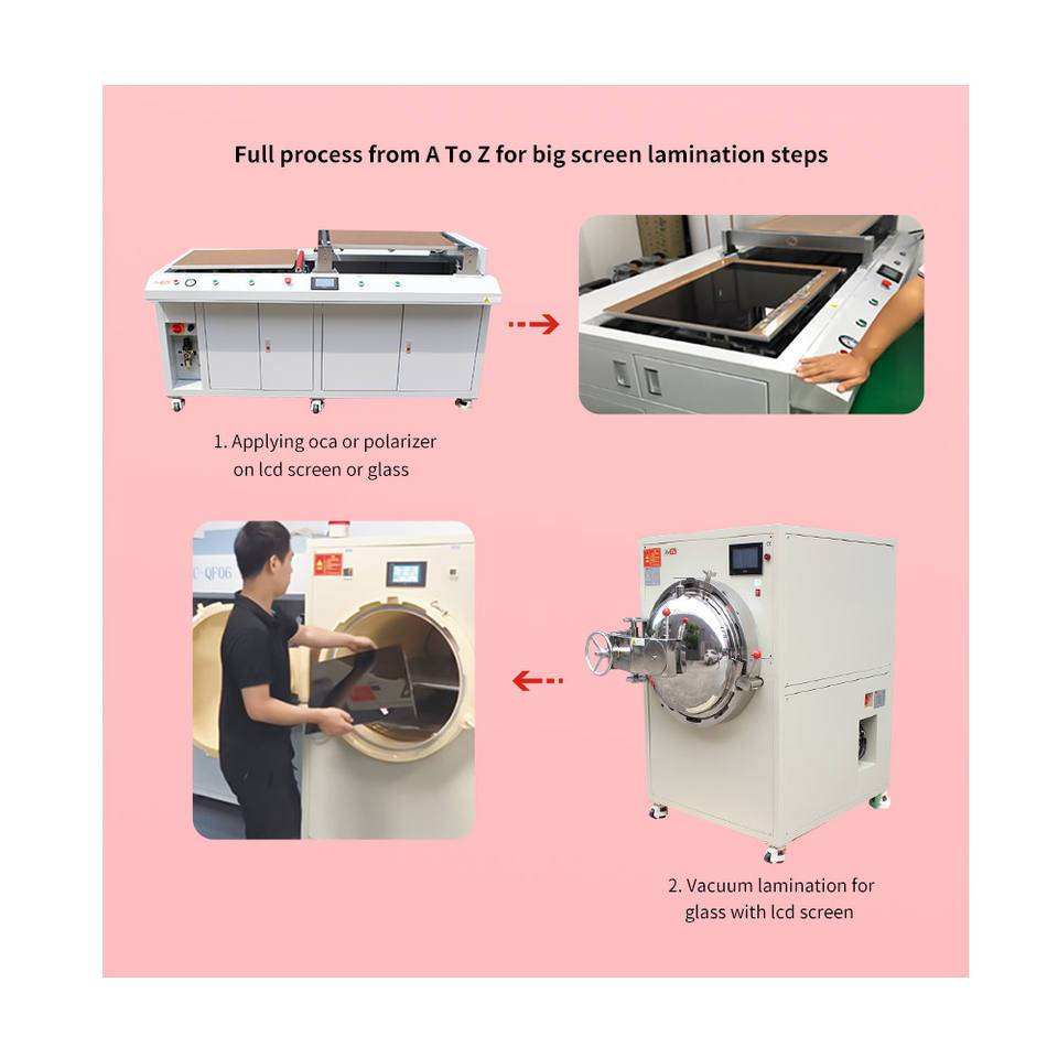 Large Format Bubble Remover Model 9TU-M057 high-pressure autoclave for TV and LCD screen repair with 800mm chamber