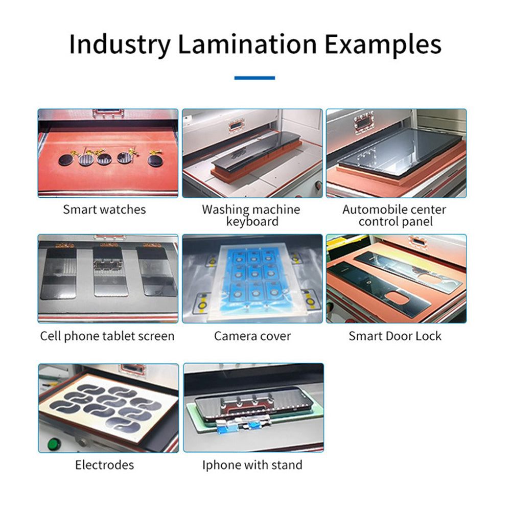 21 inch OCA Film Laminator machine for smartphone and tablet screen repair with vacuum and air compressor system