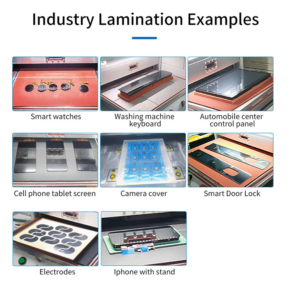 TFT LCD Screen Vacuum Glass Laminator Optical Bonding High Temperature Vacuum OCA Laminator