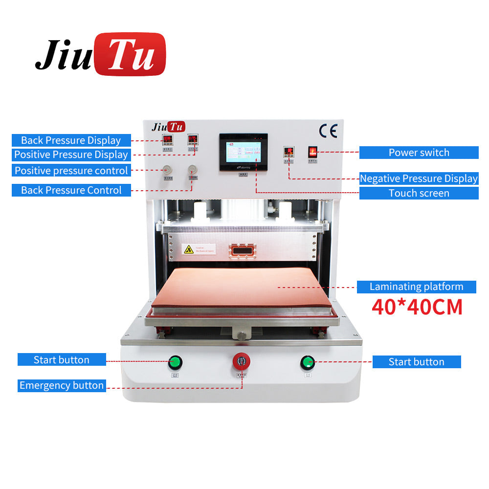 TFT LCD Screen Vacuum Glass Laminator Optical Bonding High Temperature Vacuum OCA Laminator