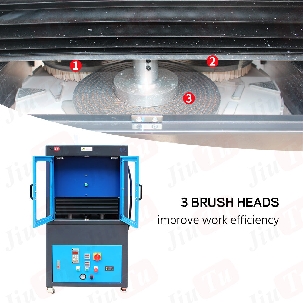 16 Slots Glass Scratch Sweeper Polish Machine for Mobile Phones Buff Machine and Polishing Equipment - Phone Repair Tools Machine Parts