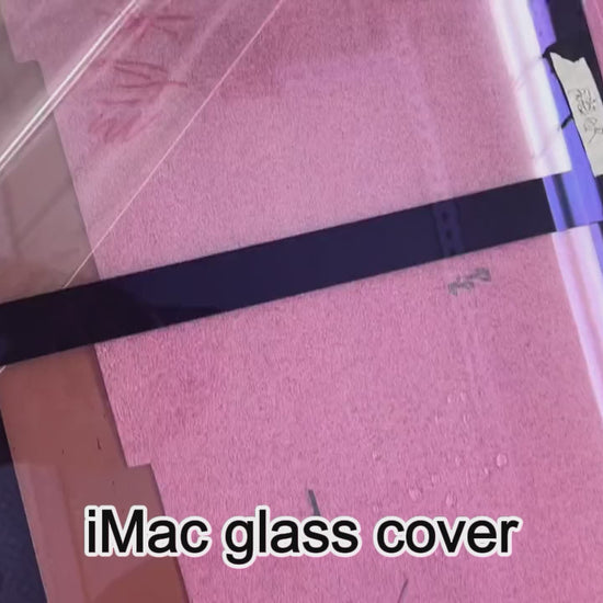 iMac glass cover