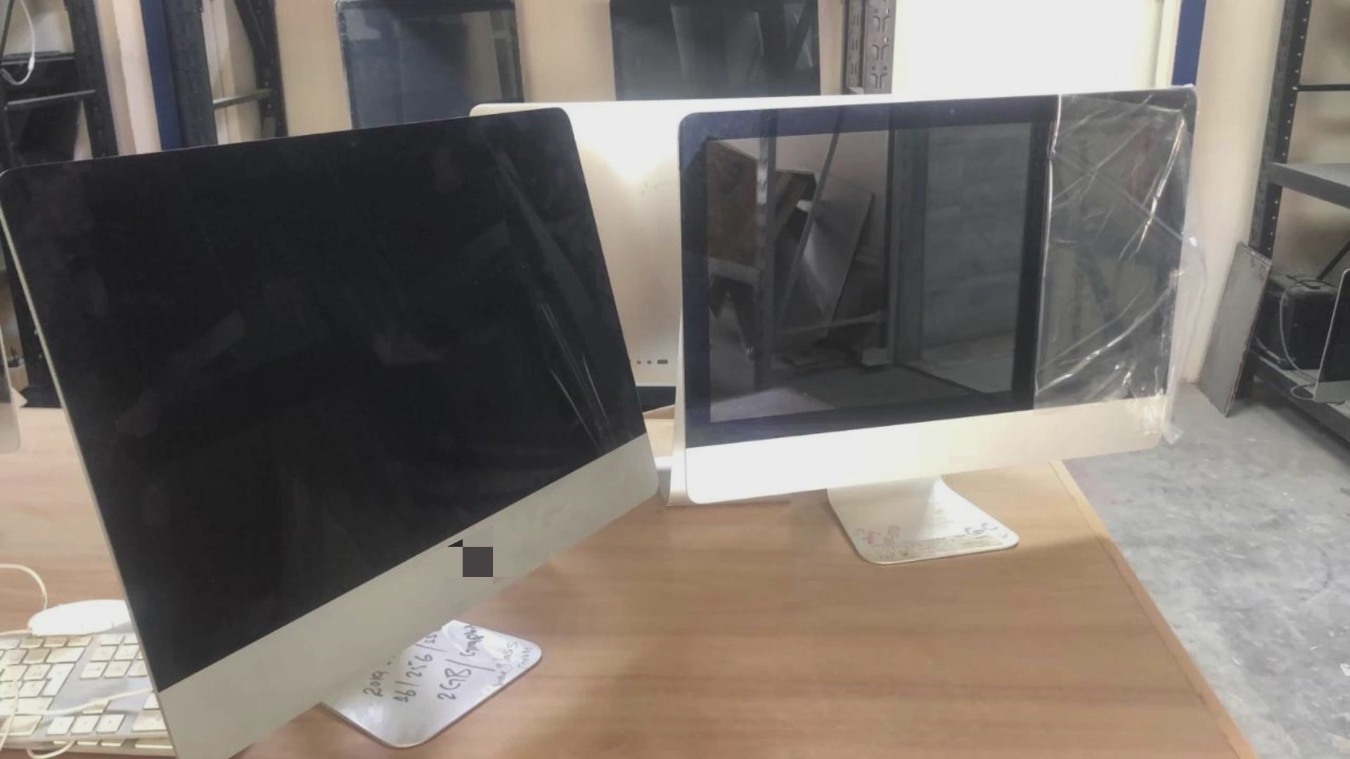 iMac glass cover