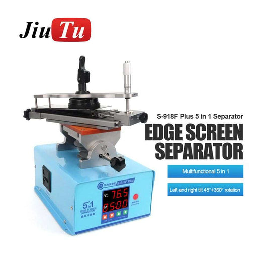 Jiutu triangle separator machine with triangular blade for phone screen separation