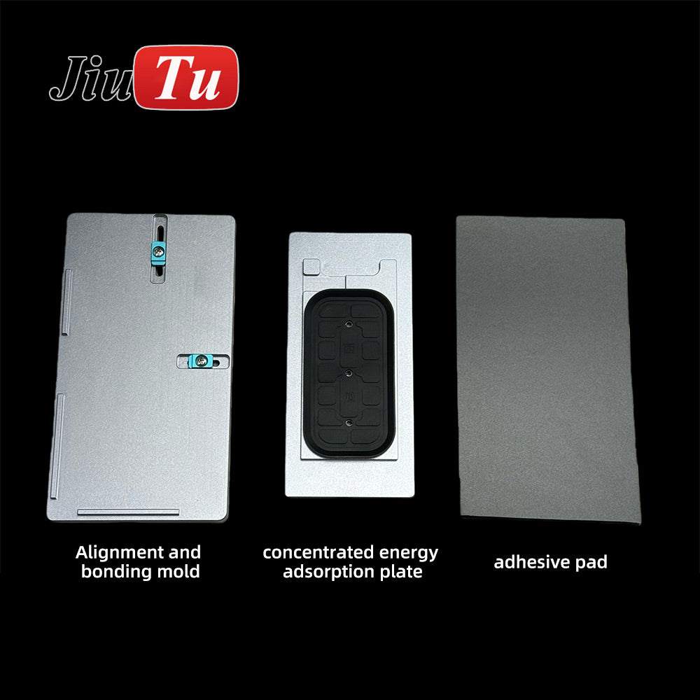 Universal Alignment and Bonding Mold for precise screen and LCD panel positioning during OCA vacuum lamination.