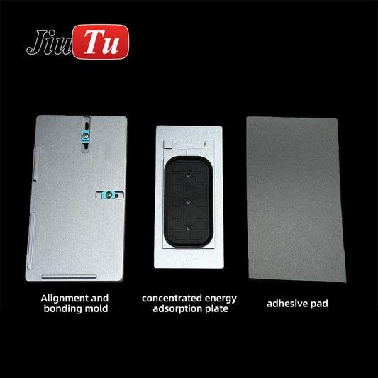 Universal Alignment and Bonding Mold for precise screen and LCD panel positioning during OCA vacuum lamination.