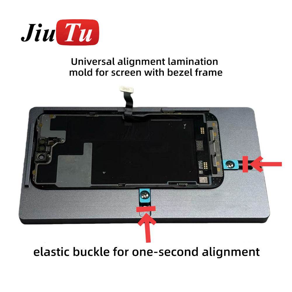 Universal Alignment and Bonding Mold for precise screen and LCD panel positioning during OCA vacuum lamination