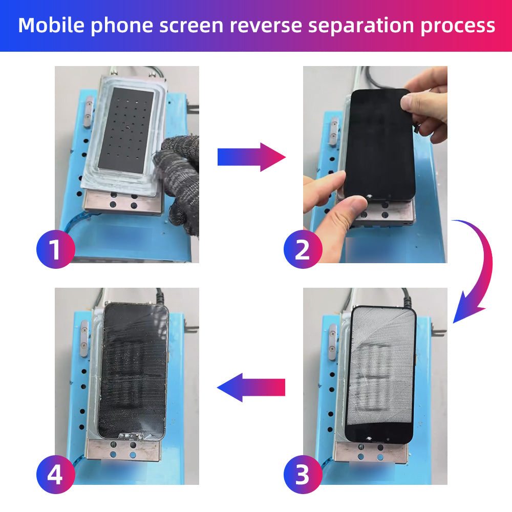 Universal Alignment and Bonding Mold for precise OCA vacuum laminating of phone and tablet screens