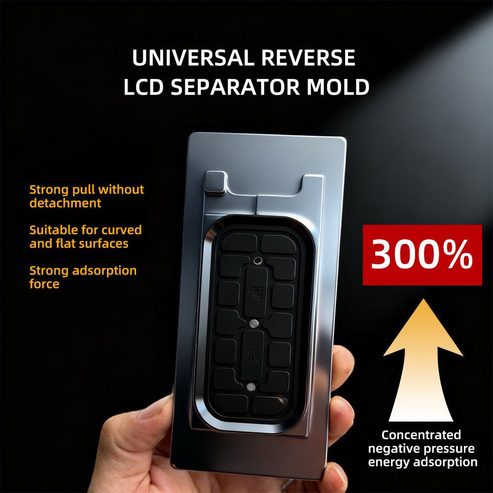 Universal Alignment and Bonding Mold for precise screen and LCD positioning during OCA vacuum laminating in phone and tablet repairs