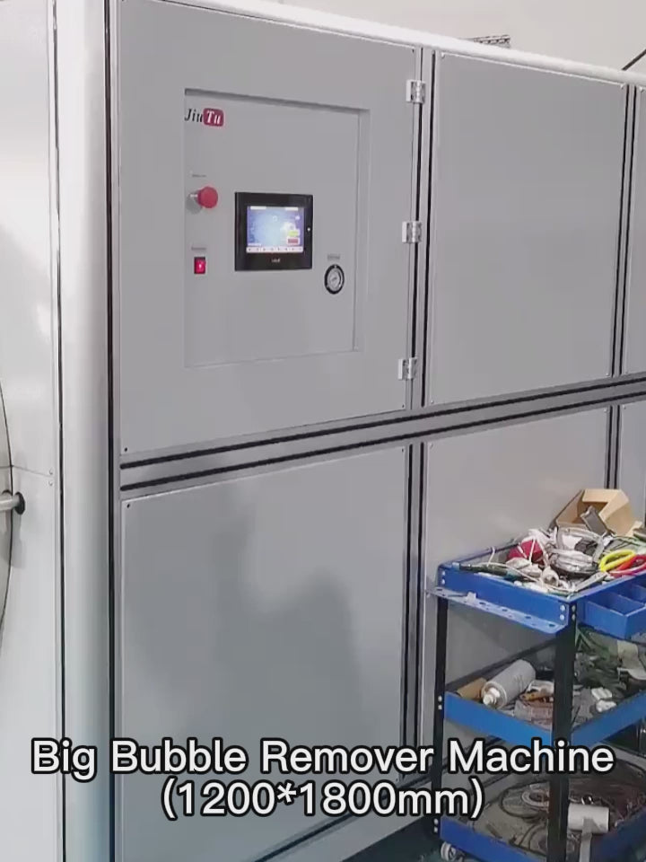 air bubble remover machine